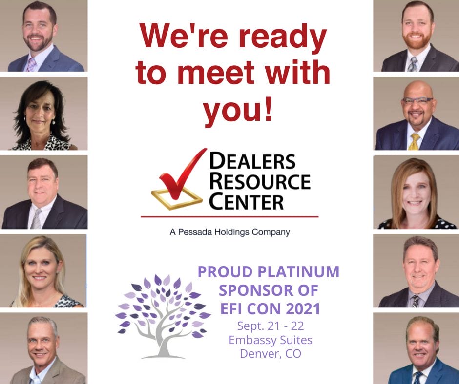 Dealers-Resource-Center-DRC-Platinum-Sponsor-EFI-Conference-Denver-Colorado-automotive-breakdown-protection-extended-warranty