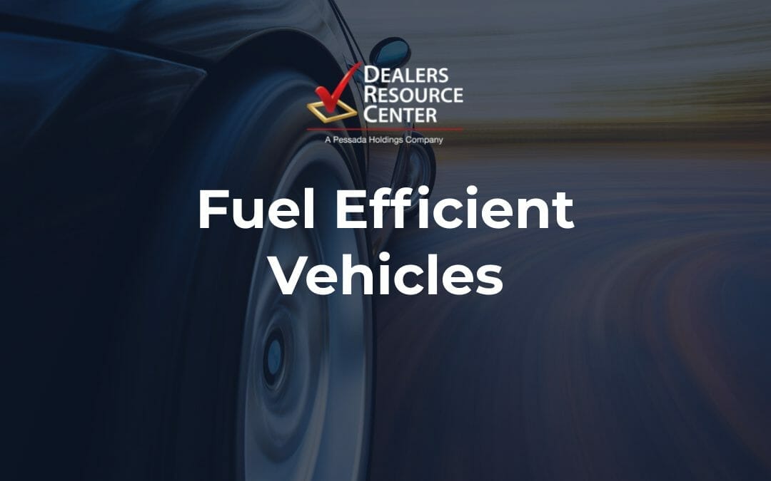 Fuel Efficient Vehicles
